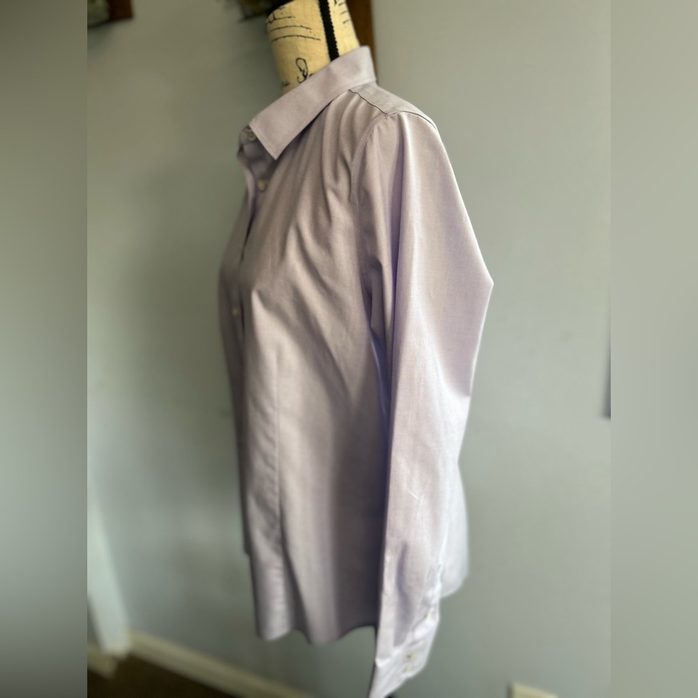 Talbots Blouse Buttons Down Stretch Lightweight 1… - image 7